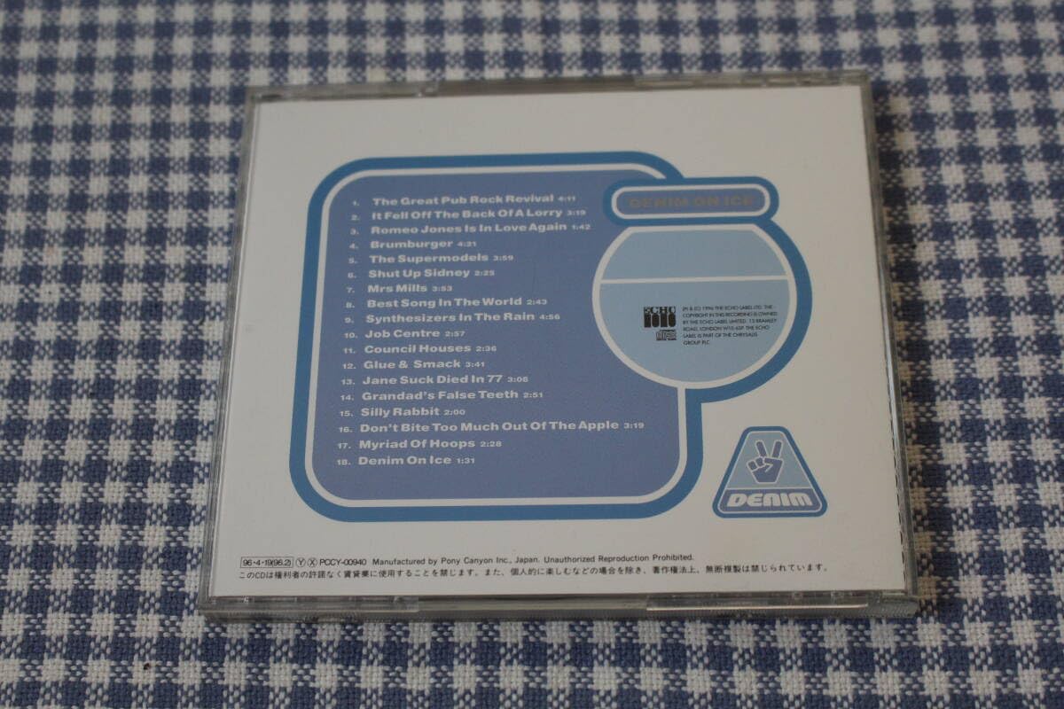 Amazon.co.jp: CD 国内盤 帯付 DENIM DENIM ON ICE デニム デニムオン 