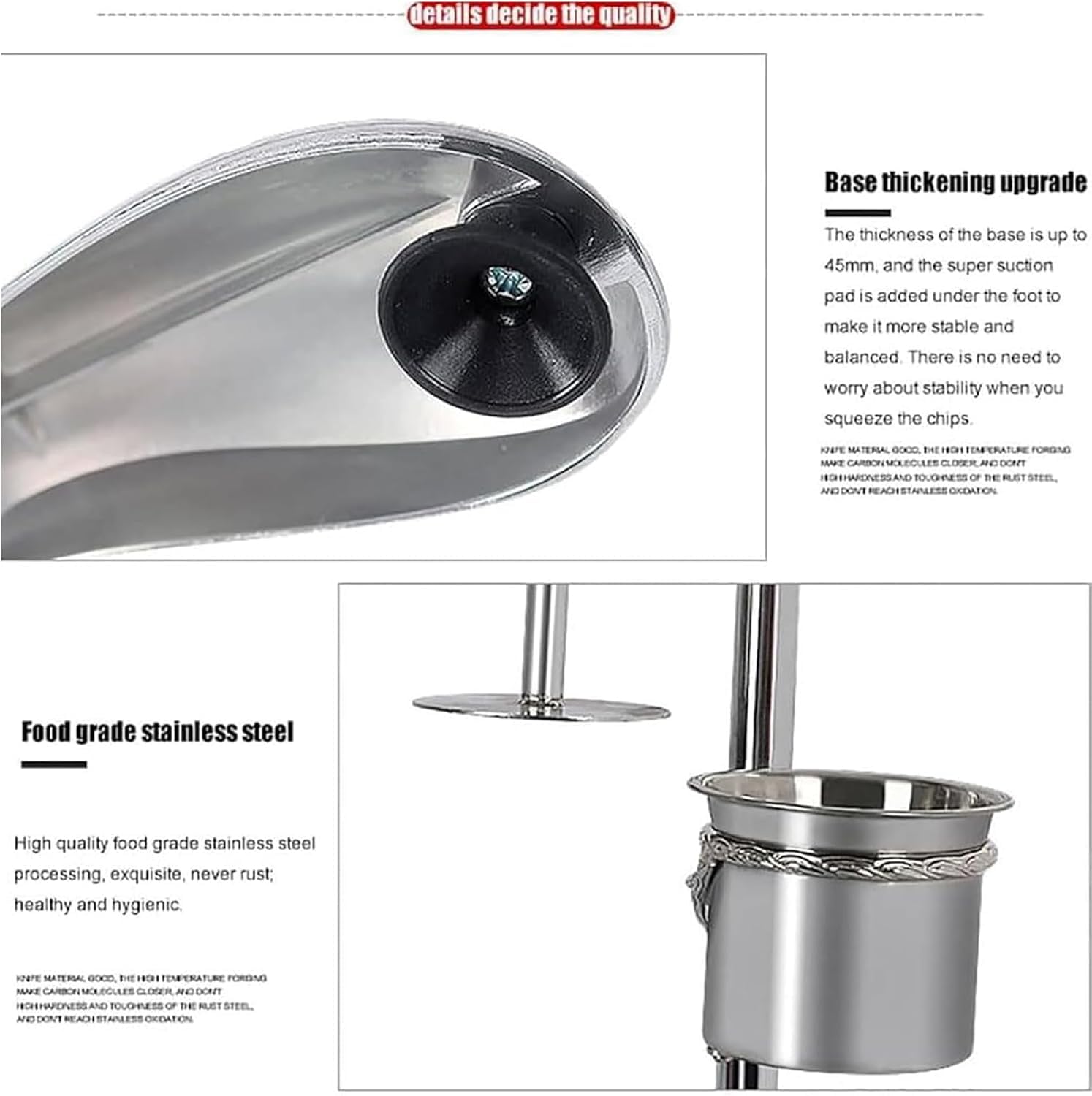 Máquina Manual Para Hacer Papas Fritas Largas, Máquina Para Hacer Tiras De Papa De 30 Cm, Exprimidor Manual De Papas Fritas Largas Con Cesta Para Freír, Cortador De Papas De Acero Inoxidable,
