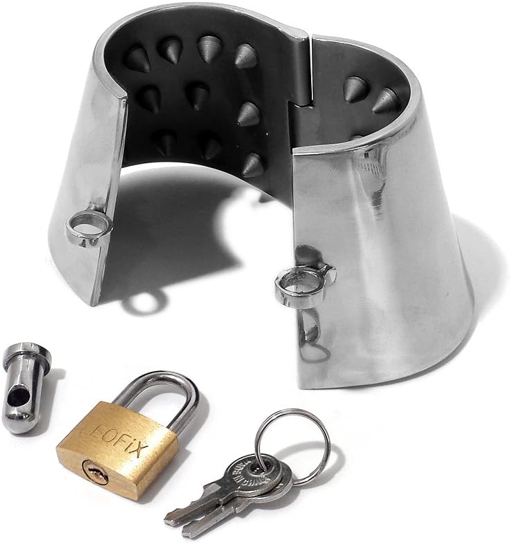 Stainless Steel CBT Spiked Ball Stretcher Testicle Weight for Men
