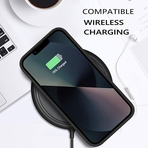 Miniatura 6 de BENTOBEN Funda para iPhone 13 Mini, funda para iPhone 13 Mini, funda de silicona líquida de silicona suave, antiarañazos, a prueba de golpes, con