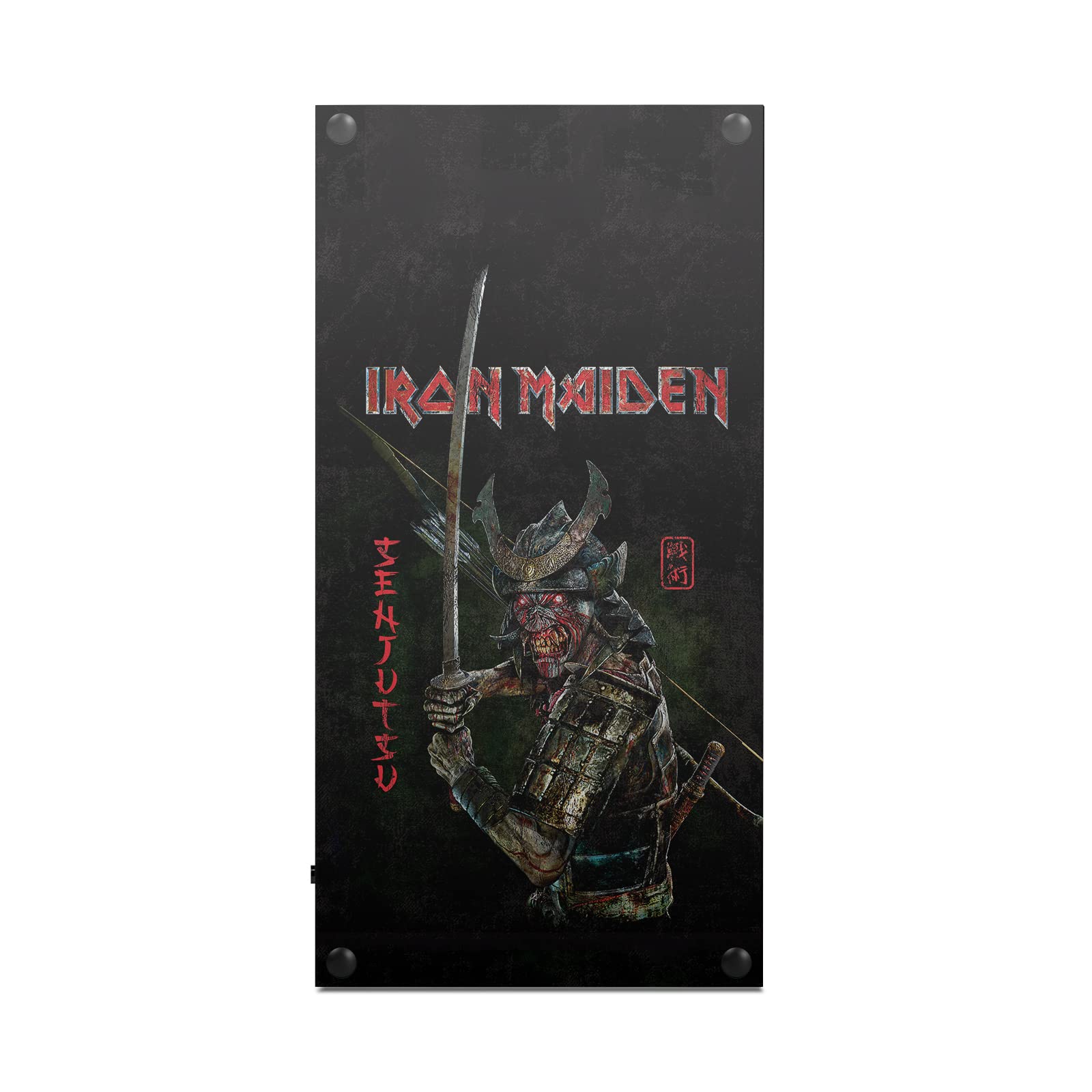 Head Case Designs sous Licence Officielle Iron Maiden Senjutsu Couverture d'Album Art Graphique Vinyle Autocollant De Jeu Peau Autocollant Couverture Compatible avec Xbox Series X Console