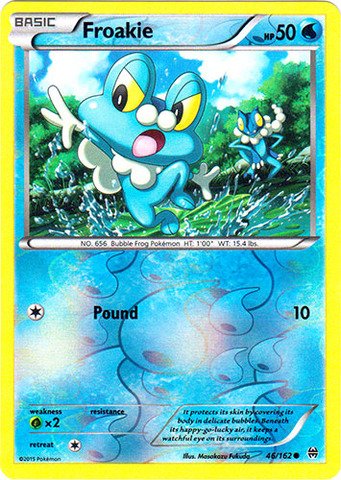 Amazon.com: Pokemon - Froakie (46/162) - XY Breakthrough