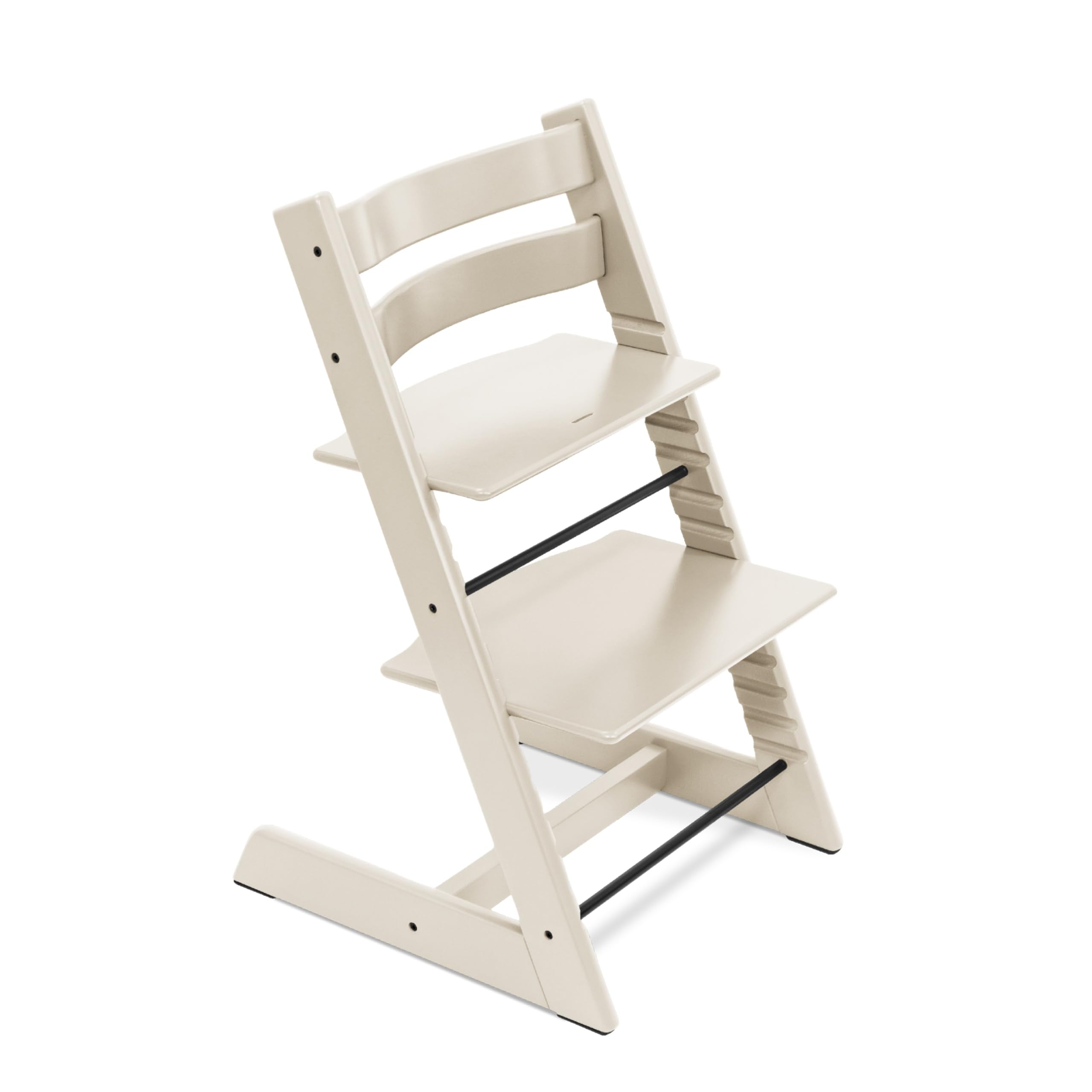 Stokke Tripp Trapp - Ergonomic Adjustable High Chair for Babies, Toddlers & Adults - Grow-with-Me Family Chair, Vanilla White