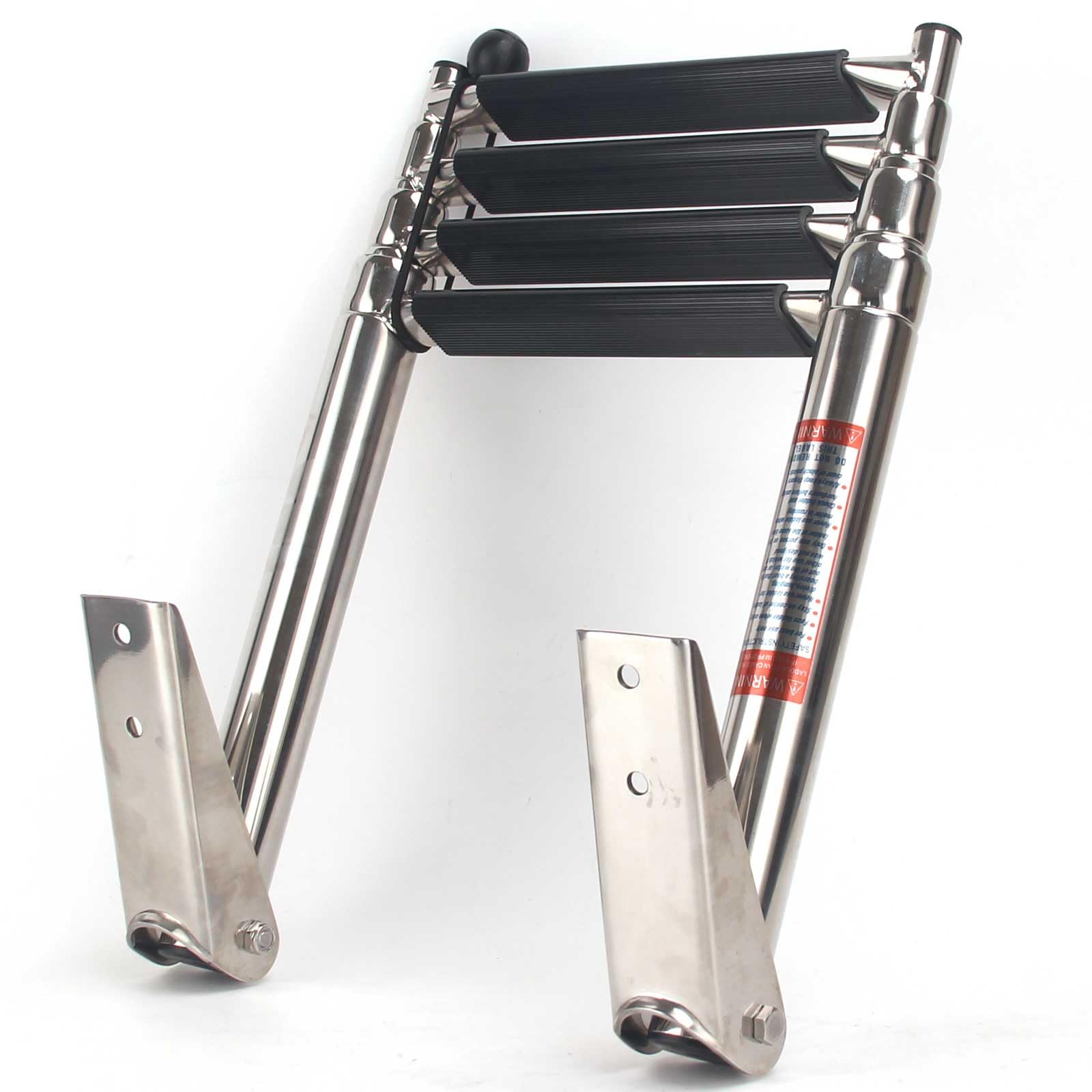 Stainless Steel Telescopic 4 Step Ladder Swim Platform Telescoping Ladder Extendable Step for Boat Yacht-picture-21