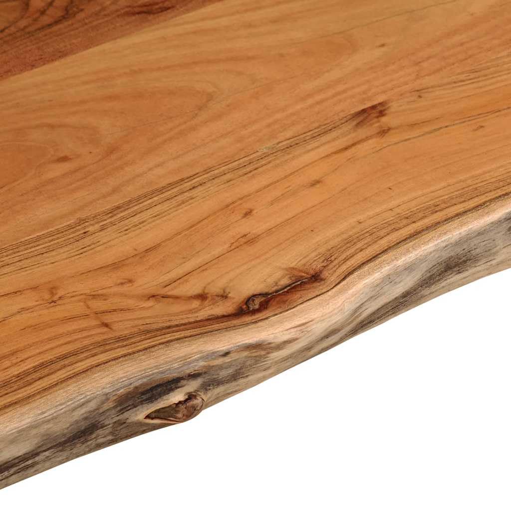 vidaXL Encimera de baño Rectangular Madera Maciza Acacia 90x60x2,5 cm
