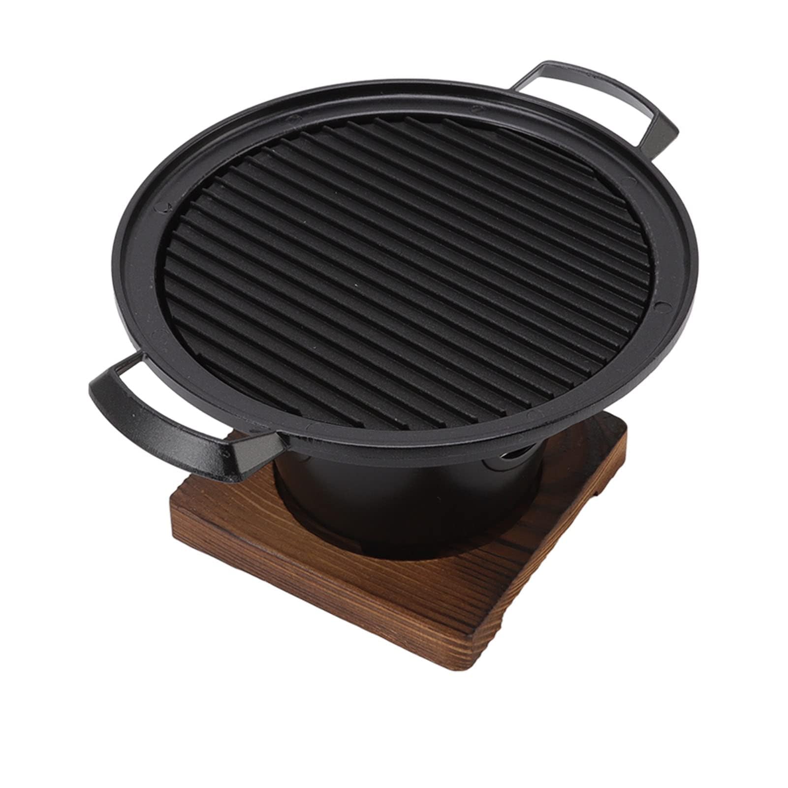 Amazon.com: Tabletop Charcoal Grill 8.1in Aluminum Alloy Smokeless