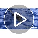 Living Room Rug 9x12, Soft Extra Large Tie Dye Blue Fluffy Shag Rug for Boys Bedroom, Non-Slip Modern Indoor Fuzzy Big Plush Rugs for Kids Room, Dorm, Home Decor