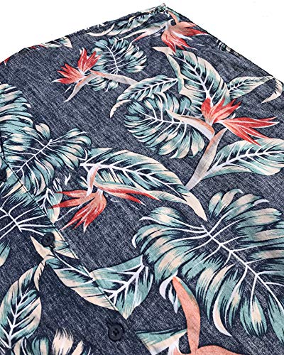 Image of Molokai Surf Button Down Slim Fit Hawaiian Short Sleeve Shirts
