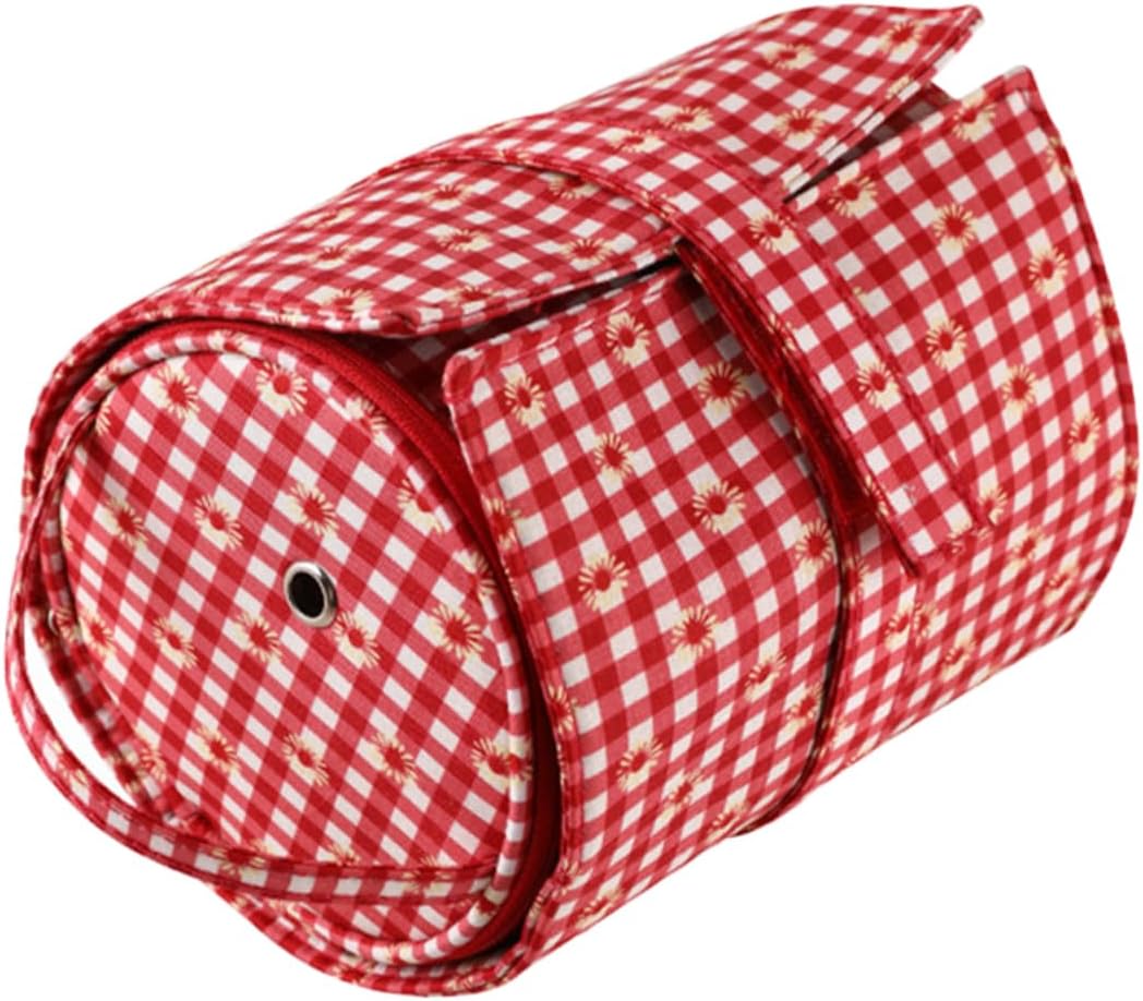 CORHAD Crochet Storage Bag Craft Bags for Yarn Hooks Needles Sewing Case Yarn Organizer Decorative