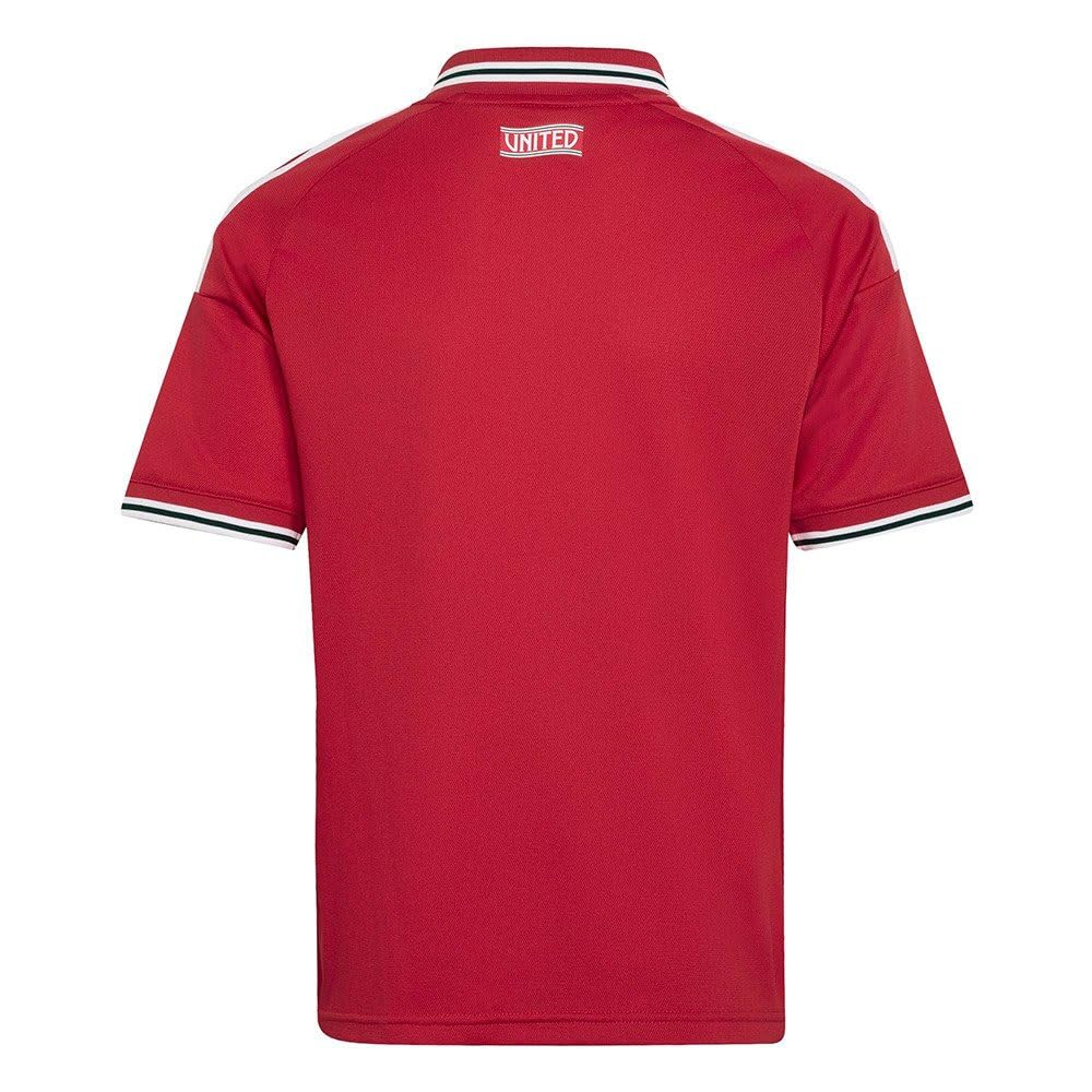 adidas Manchester United 26/27 - Maglia da casa unisex per bambini, motivo: Manchester United 26/27
