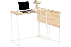 FurnitureR Folding Study Table: Space-Saving Comfort for Home Offices and Small Spaces