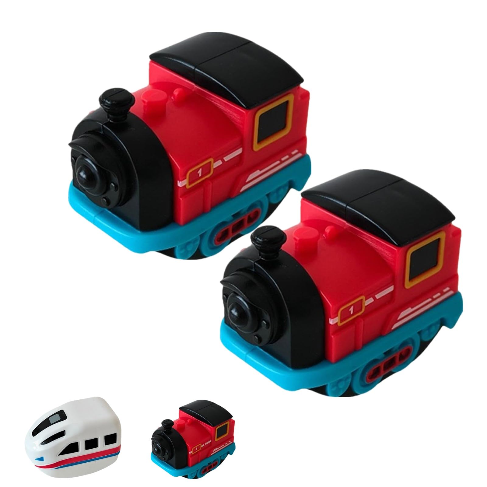 Electric Train Car for Magnectic Track, Replacement Magnetic Electric Train Car, Rechargeable Trains Toy, Cannot Operate Alone, Tracks & Cable Not Included