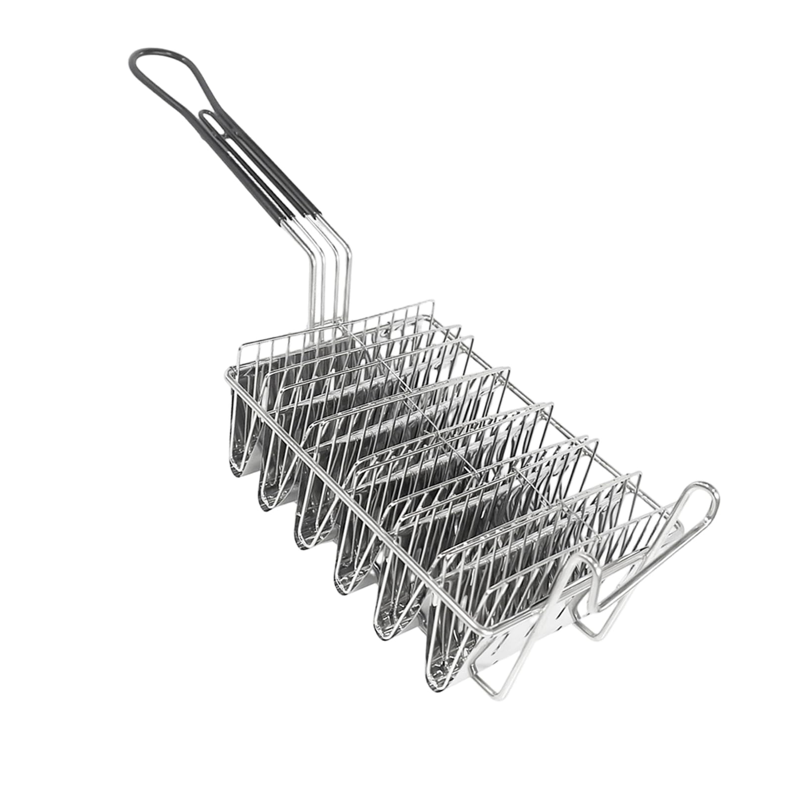 Kaeltsyn Authentic Flatbread Mold with 6 Separate Sections for Perfectly Formed Folded Wraps Profound Fry Enchilada Basket