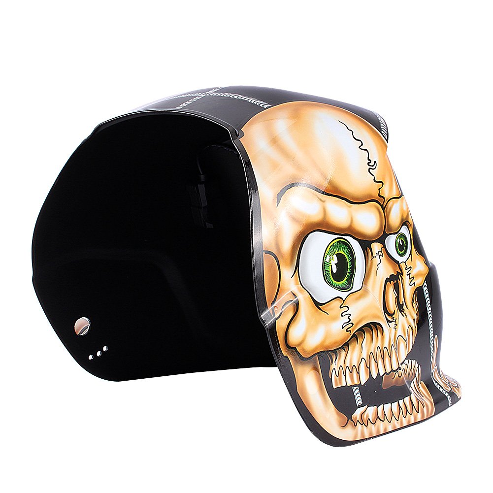 Casco de Soldadura, oscurecimiento automático, máscara de soldar, Funciona con energía Solar, Equipo Protector para Soldadura