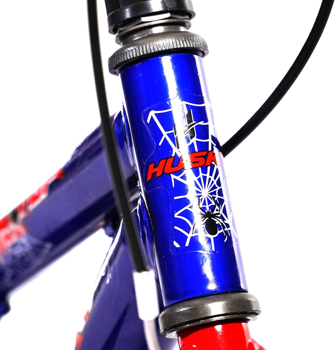 Bicicleta Infantil Masculina Aro 16 Aranha Menino Alumínio Husky com Rodinhas