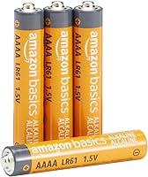 Vista 1 de Yaxa Basics 4-Pack AAAA Alkaline Batteries, 1.5 Volt, 3-Year Shelf Life