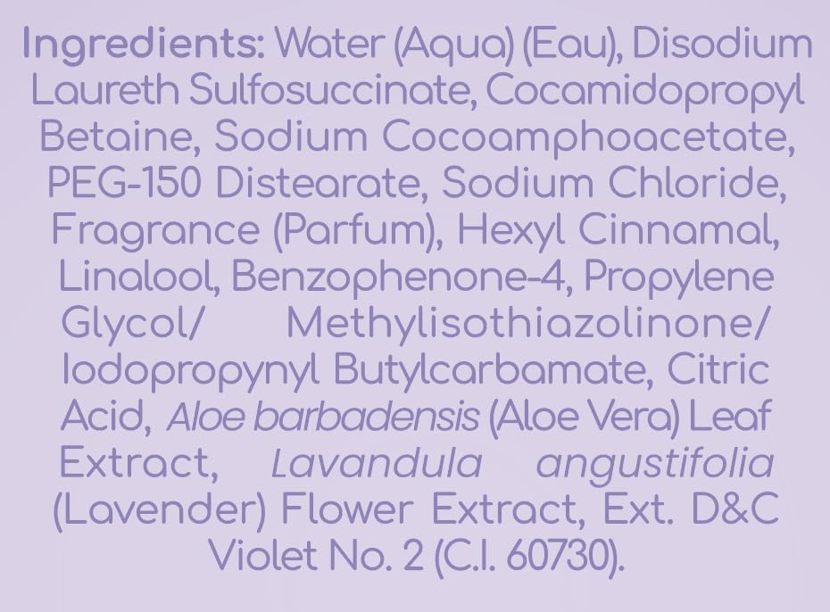 Miniatura 6 de Arbol Verde - Champú lavanda para bebés (8.45 onzas líquidas)  Hipoalergénico, sin alcohol, suave para la piel sensible, aroma relajante