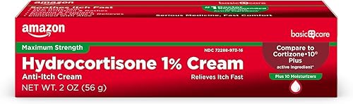Tienda Basic Care Crema antipicazón de hidrocortisona 1 de máxima fuerza más 10 hidratantes alivia la picazón asociada con hiedra venenosa roble