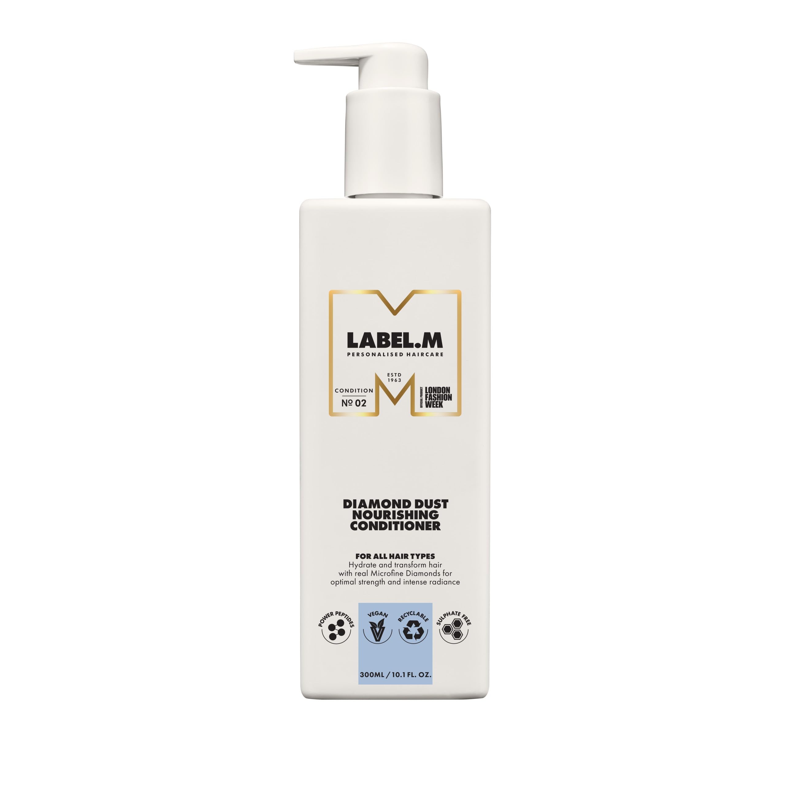 label.mDiamond Dust Nourishing Conditioner 300ml – With Recyclable Pump