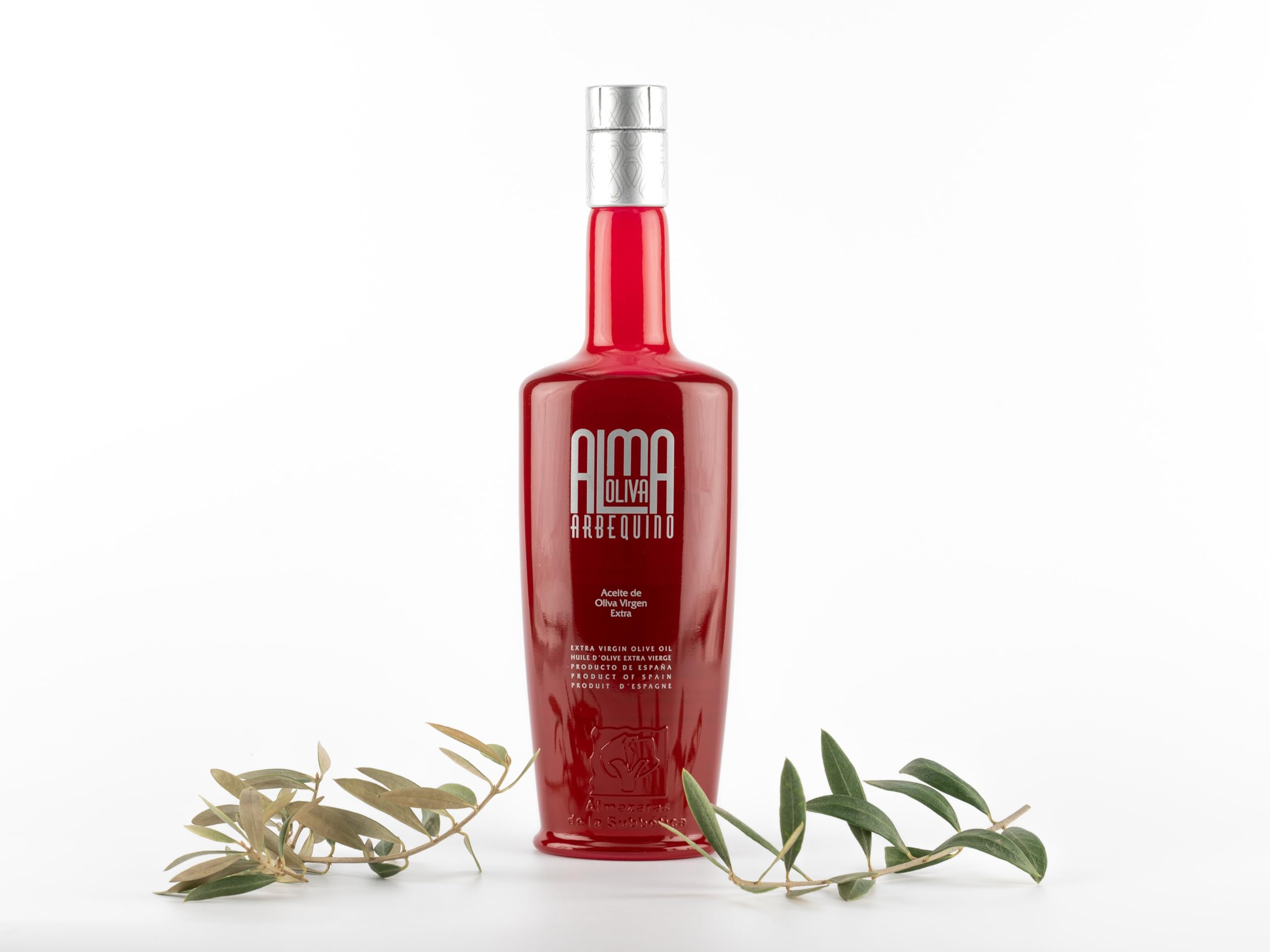 ALMAOLIVA ARBEQUINA – Aceite de Oliva Virgen Extra 500 ml | Pack 6 Botellas | Origen Sierra Subbética Córdoba | Variedad Arbequina | Sabor Dulce y Equilibrado | Ideal para Cocina Gourmet y Postres