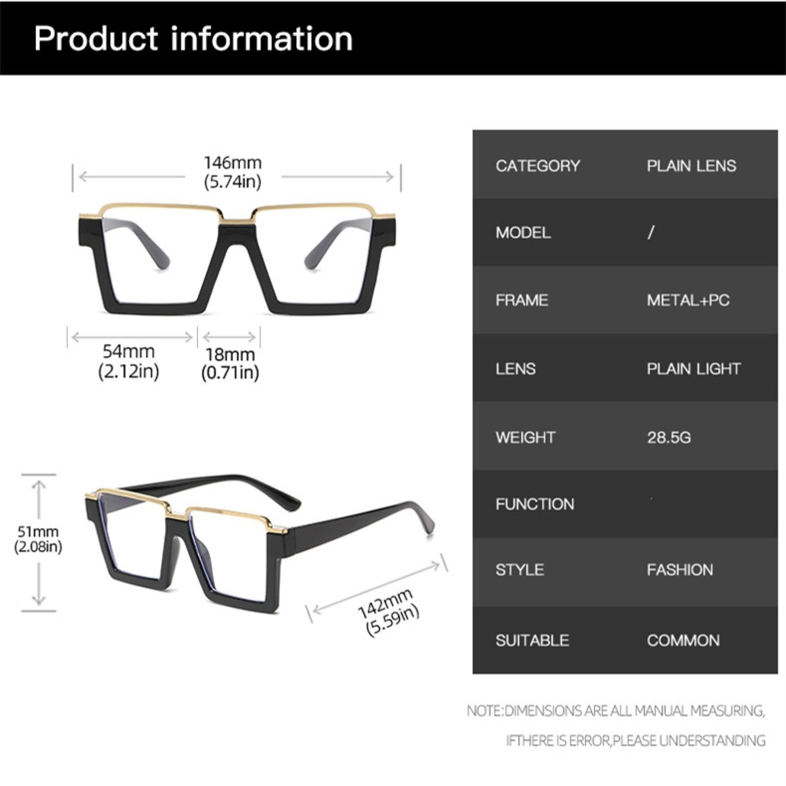 Gafas de sol de moda de gran tamaño para mujer