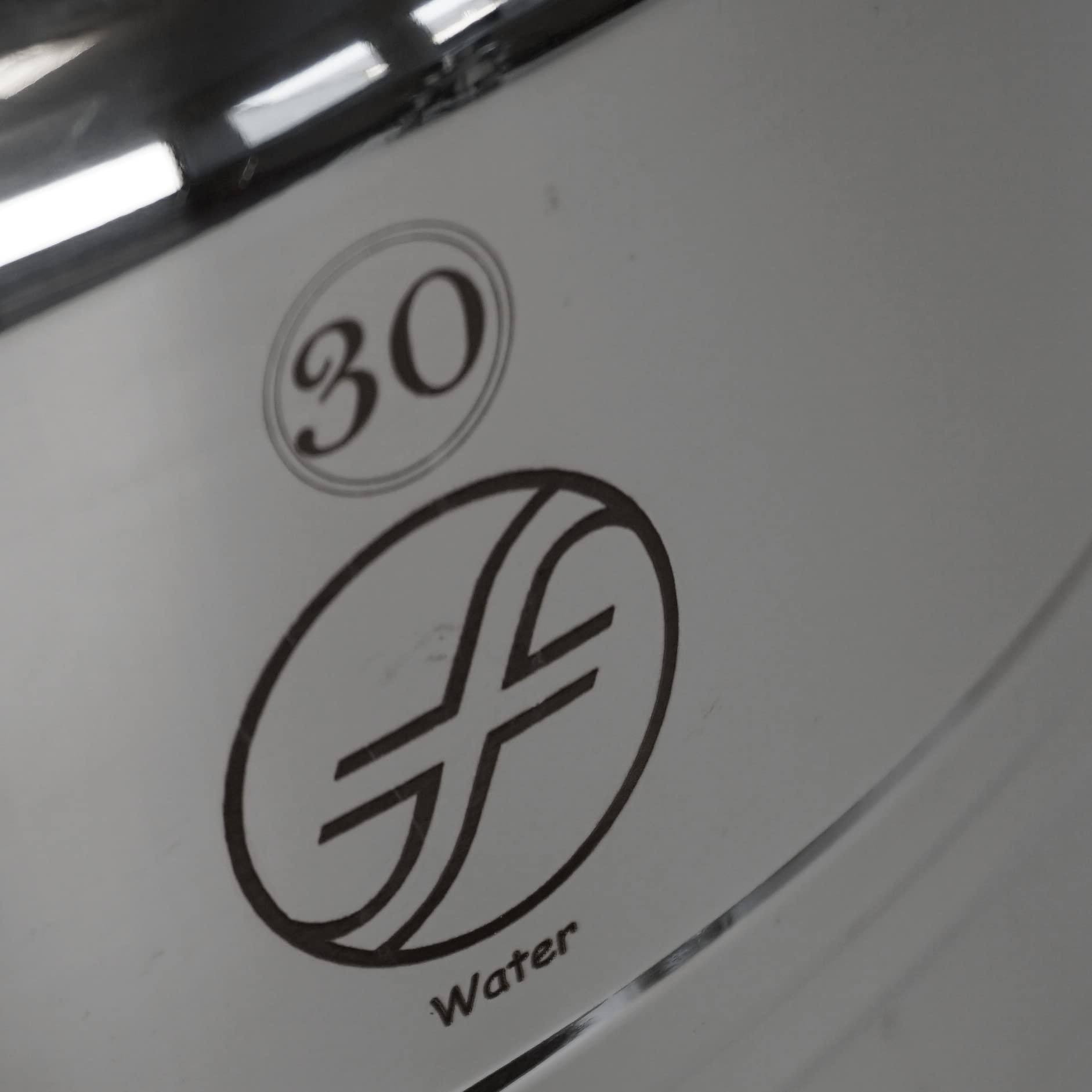 Edelstahlkanne Fischer Polish-Line geschweißt - Nicht gebördelt, Transportkanne lebensmittelecht, Entlüftungsschraube im Deckel, Made in EU (Polish H2O 30L mit Auslaufhahn)