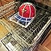 Evelots Ball Cap Washer-Washing Machine/Dish Washer-Trucker/Visor Hat Cleaner