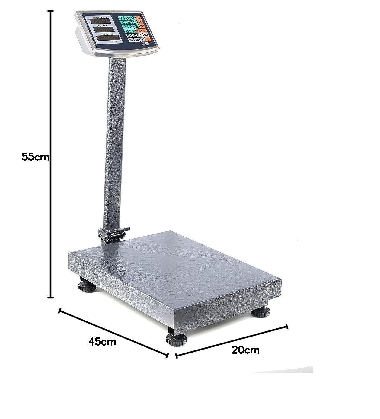 Báscula electrónica de Precisión para bílico profesional 300 kg de acero pantalla digital Bascula Pesa paquetes - Cw814