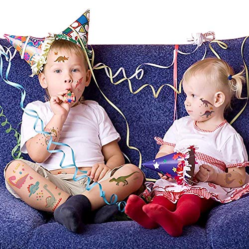 SZSMART Dinosauro Tatuaggi Temporanei per Bambini
