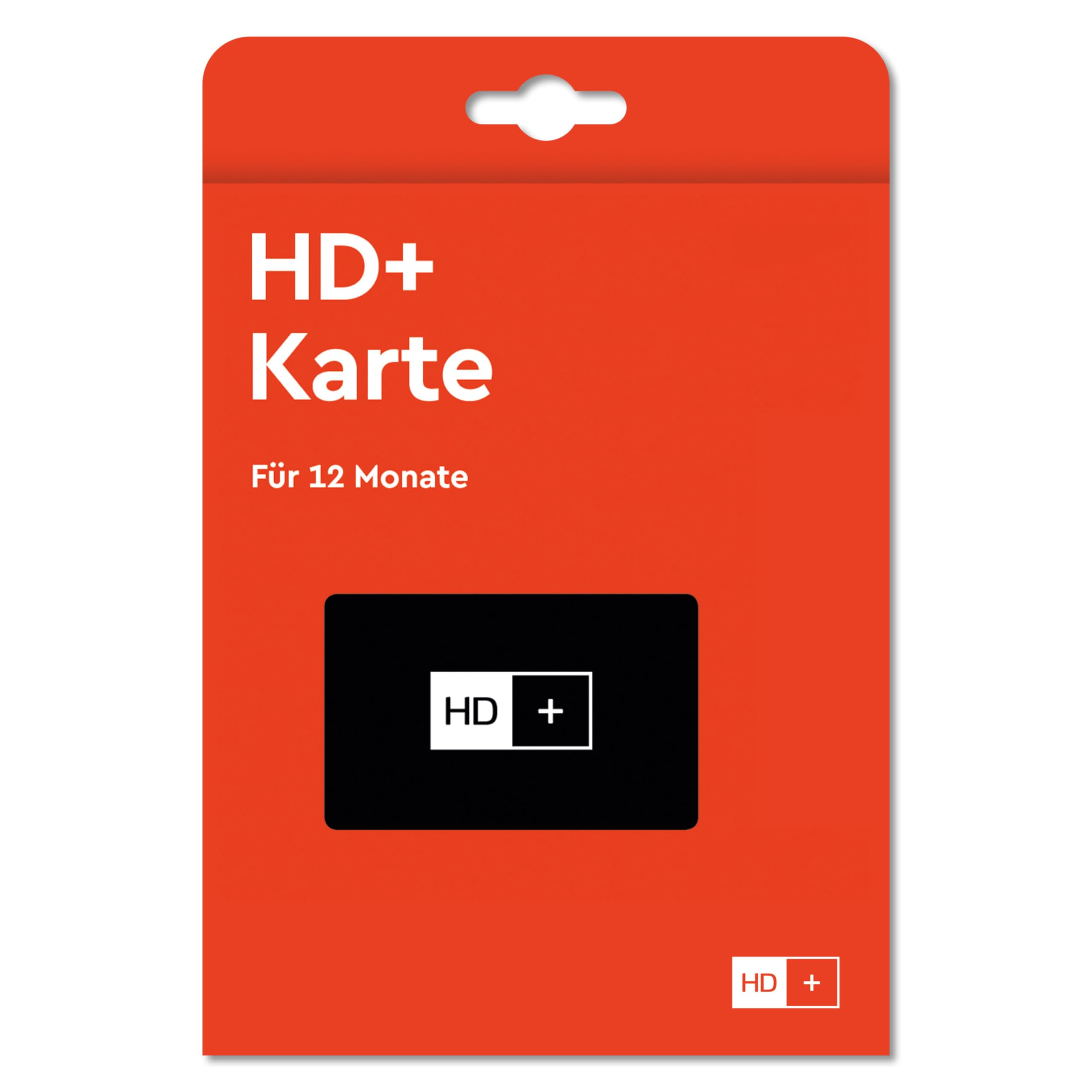 Scheda HD +, durata per 12 mesi, Televisore in luminosa qualità HD (lingua italiana non garantita)