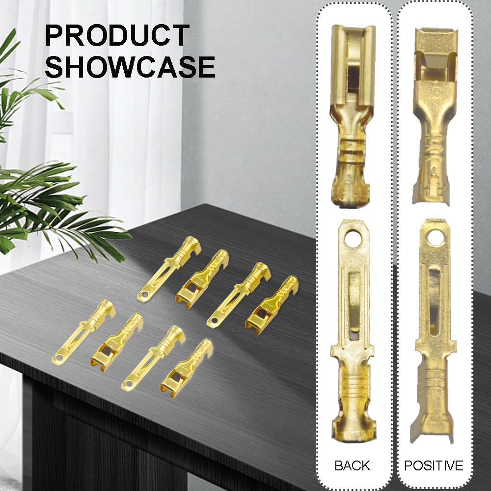 Kit 480 Pezzi Connettori Auto 2.8mm - Per Cablaggi Auto, Moto, Barche, Con Terminali A Crimpare - Foto 3