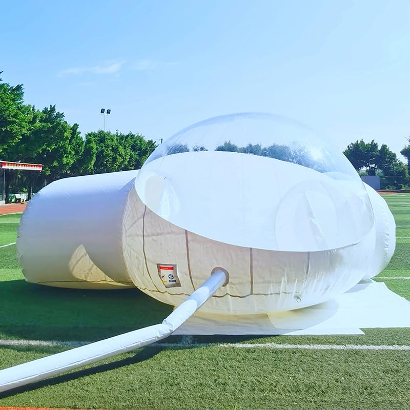 Carpa burbuja inflable transparente impermeable para 4 personas miniatura 1