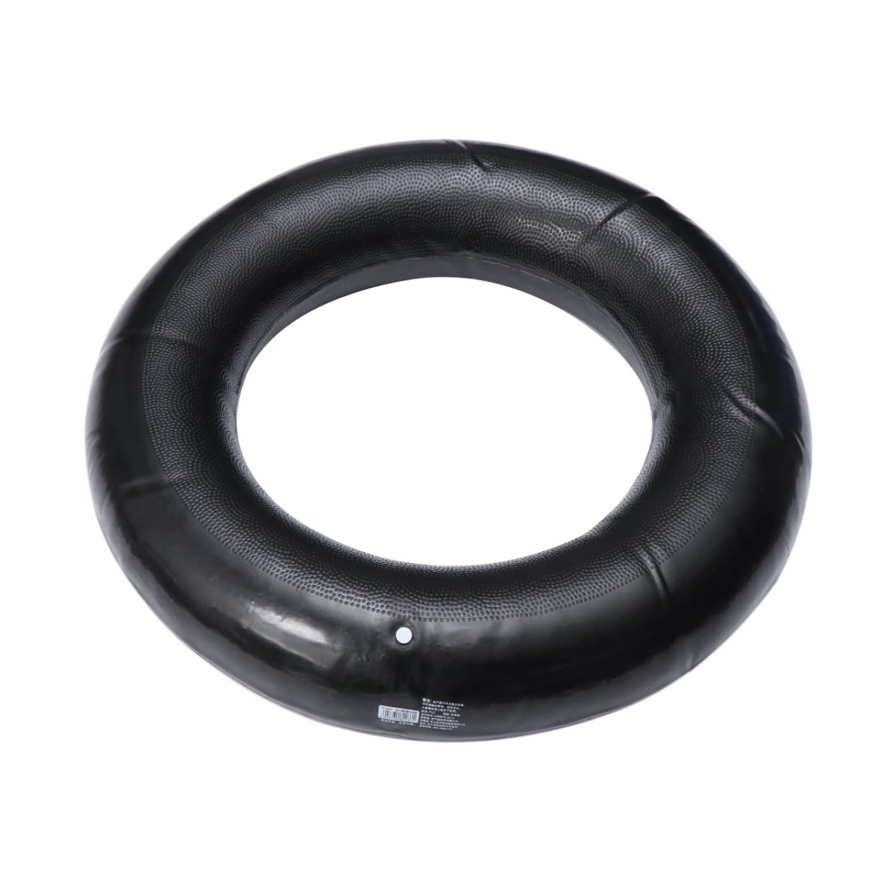 Bouée Gonflable pour Adulte 80cm en Caoutchouc PVC Noir