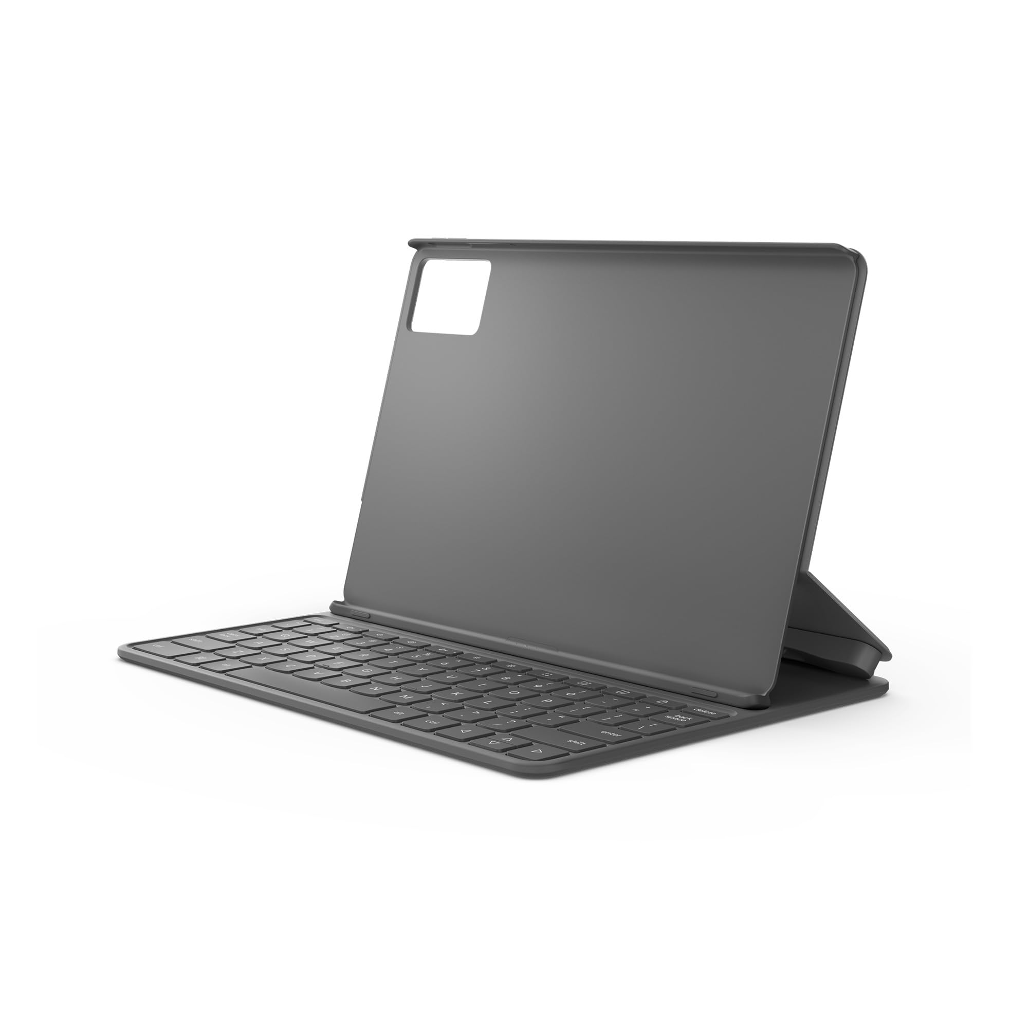 Lenovo Folio Keyboard per IdeaTab, tastiera Folio per Lenovo Idea Tab con connessione istantanea 3-pin, stand integrato, scomparto per penna, layout intuitivo, protezione completa - Grigio