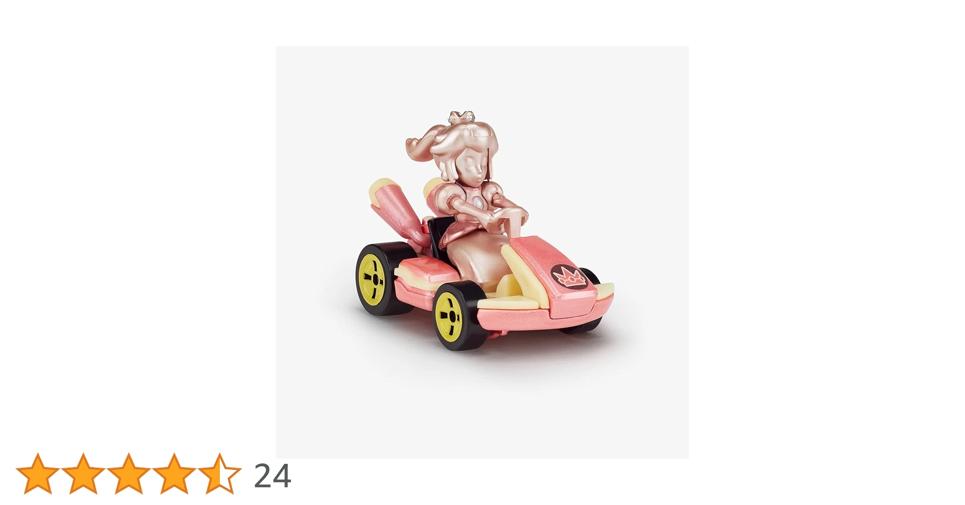 Hot Wheels MARIOKART ピンクゴールドピーチ SDCC Hot Wheels Mario Kart Pink Gold Peach Collectible
