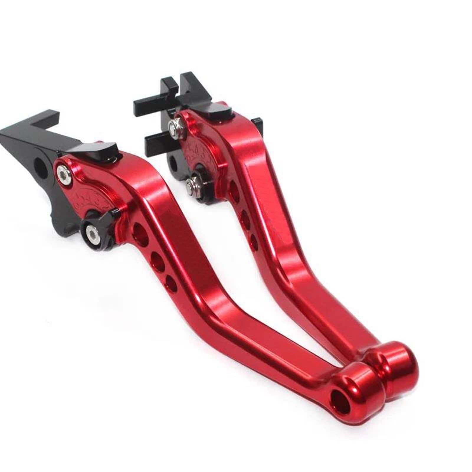 Rlimelopgg Red Brake Clutch Levers For Vfr800 F Fi W1 For Vtec For Vfr 800 F 800F Fi W1 For Vtec Motorcycle Brake Clutch Levers Handle Bar Handbrak(Red)