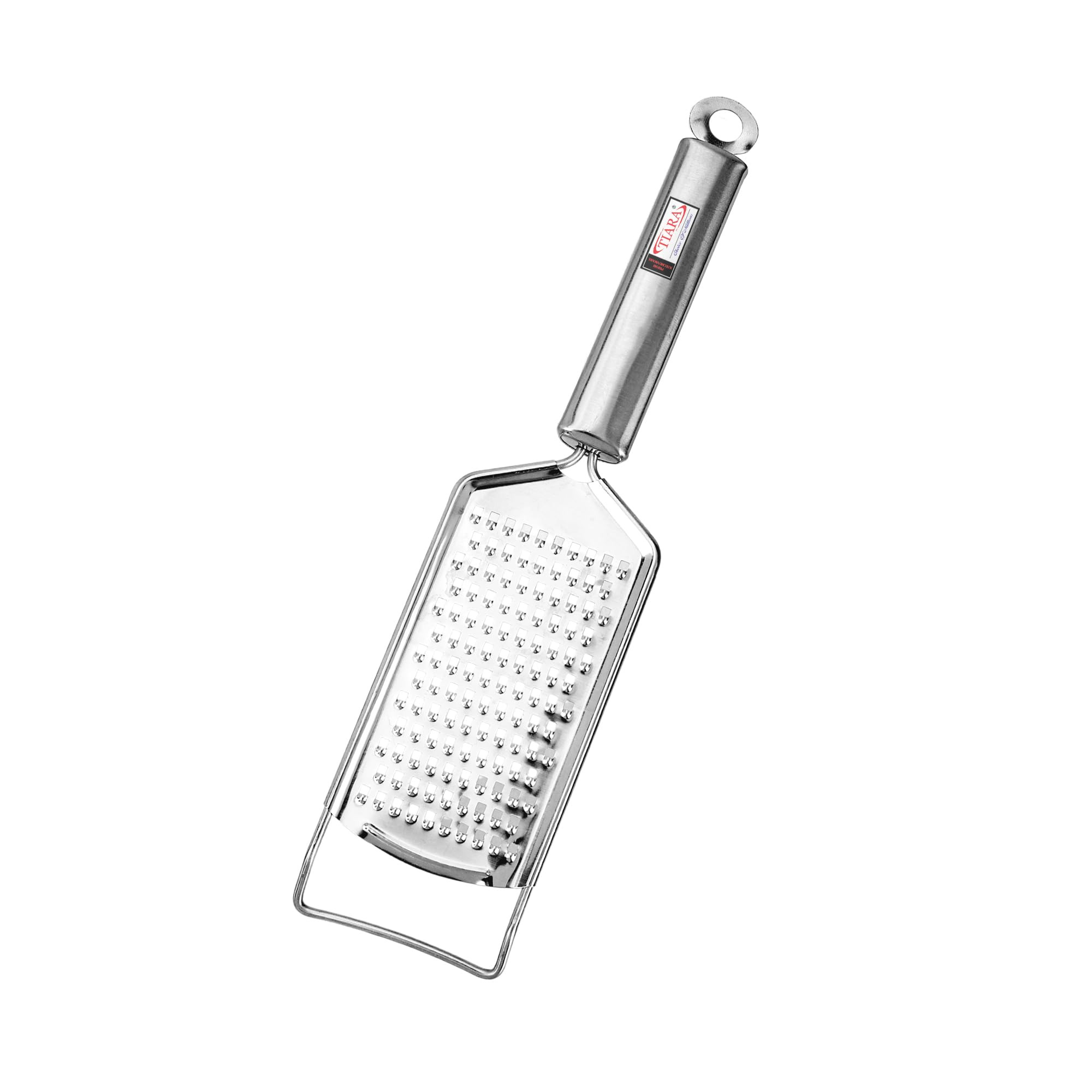 TIARA Fountain 1Pc Cheese Grater Stainless Steel, Lemon Zester for Kitchen- Cheese, Lemon, Coconut, Ginger, Garlic, Chocolate, Vegetables & Fruits Shredder