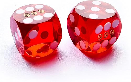 Miniatura 3 de Bescon - Dados de precisión profesionales con esquinas redondas de 58 pulgadas (0.630 in) con número de serie aleatorio, dados de corte de precisión