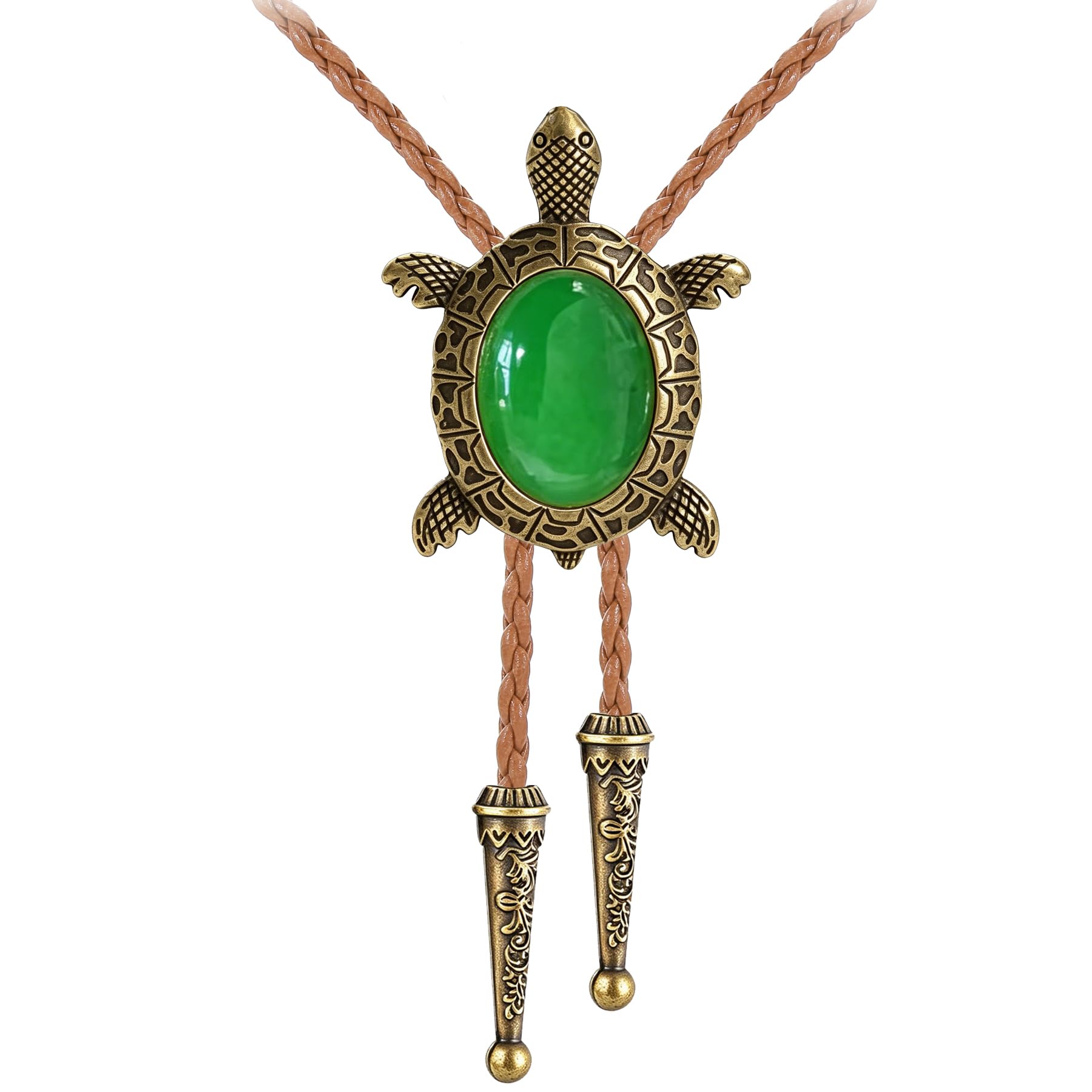 GelConnie Bolo Tie for Men Women Vintage Western Cowboy Necktie Adjustable