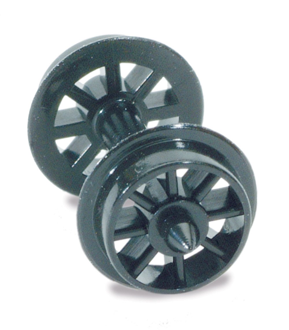 Peco NR-101 Spoked Wheels On Axles Hardlon Mouldings