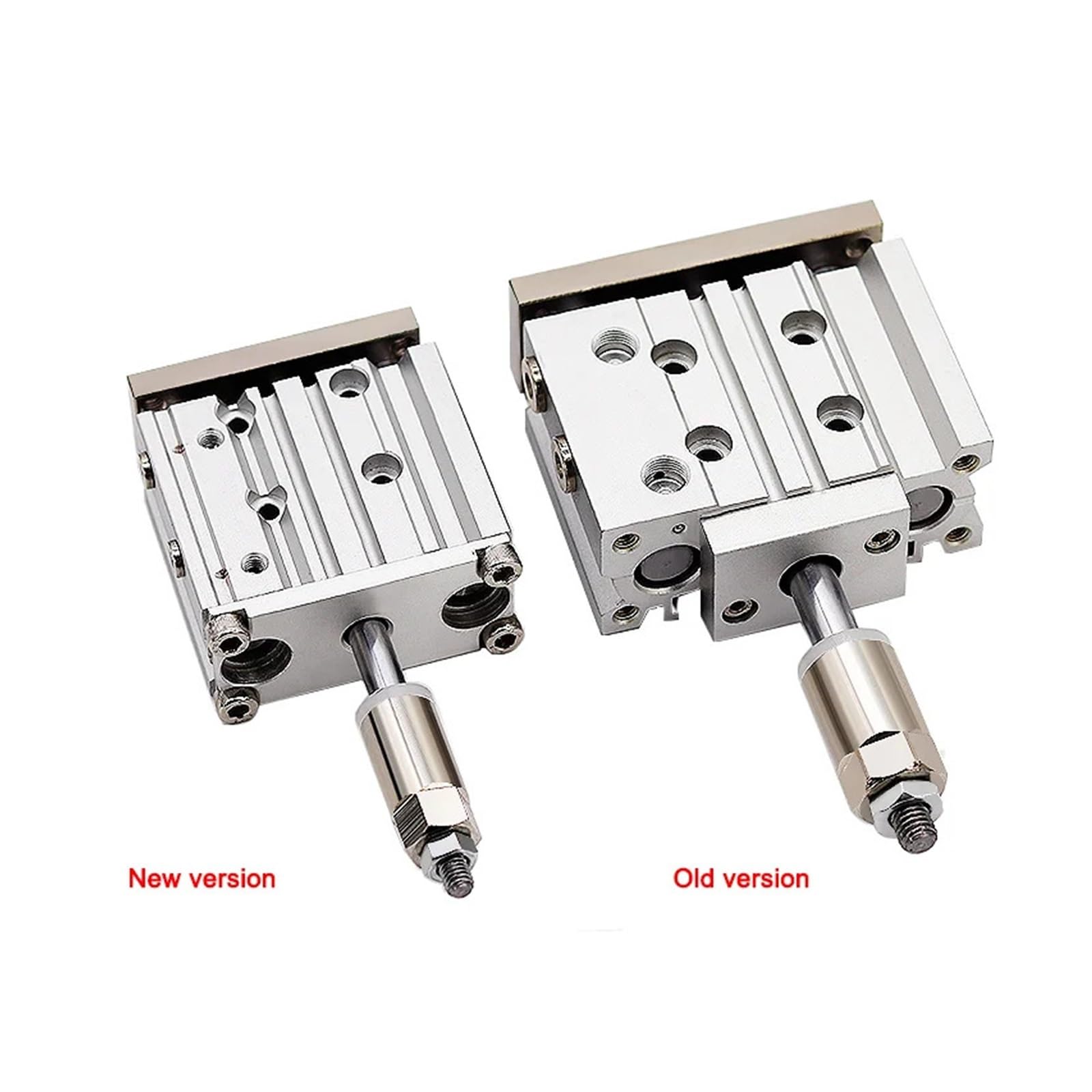 Cylinder Pneumatyczny, MGPM20/25 regulowany skok rozmiar otworu 20mm/25mm trójosiowy z prętem kompaktowy siłownik pneumatyczny(MGPM20x20-20-XC8)
