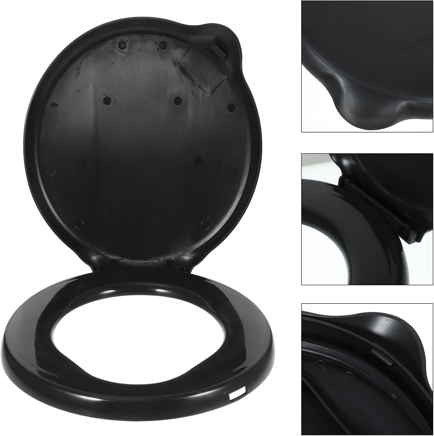 Portable Outdoor Toilet Seat with Comfortable Design for Camping Hiking and Emergency Use Capacity Construction Multi-use for Adults