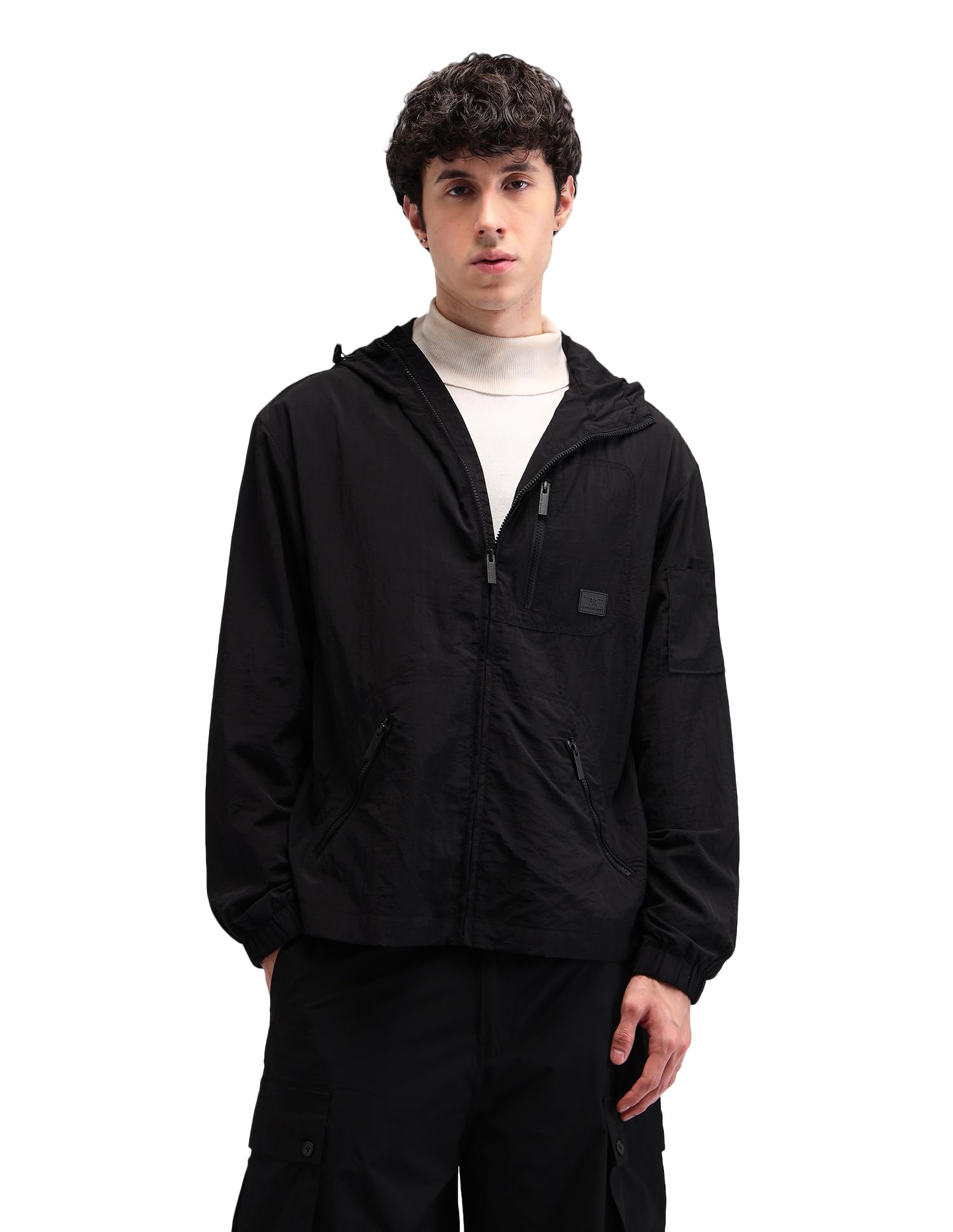flying machine Solid Regular Fit Jacket-picture-16