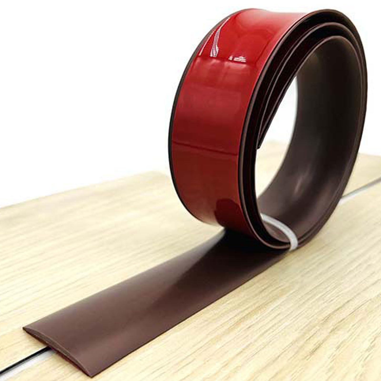 Huizhensheng Coffee 3.3Ft /100Cm Self Adhesive Laminate Floor Cover Strips
