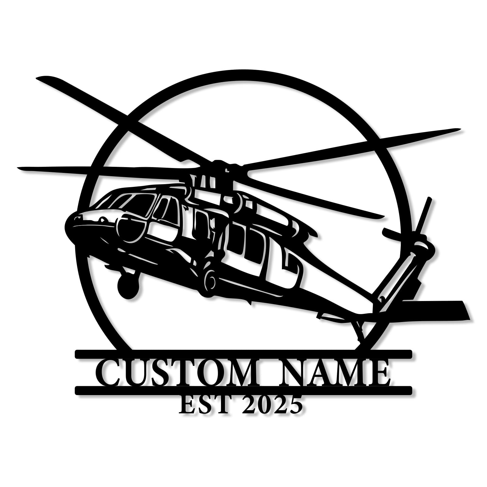 Metalmuse Men's Style-02 Personalized Fighter Jet Metal Wall Art – Custom Name Aviation Sign, Patriotic Air Force Decor For Veterans, Pilots & Aviation Enthusiasts, Custom Military Gift For Metal Plane Wall Sign (Style