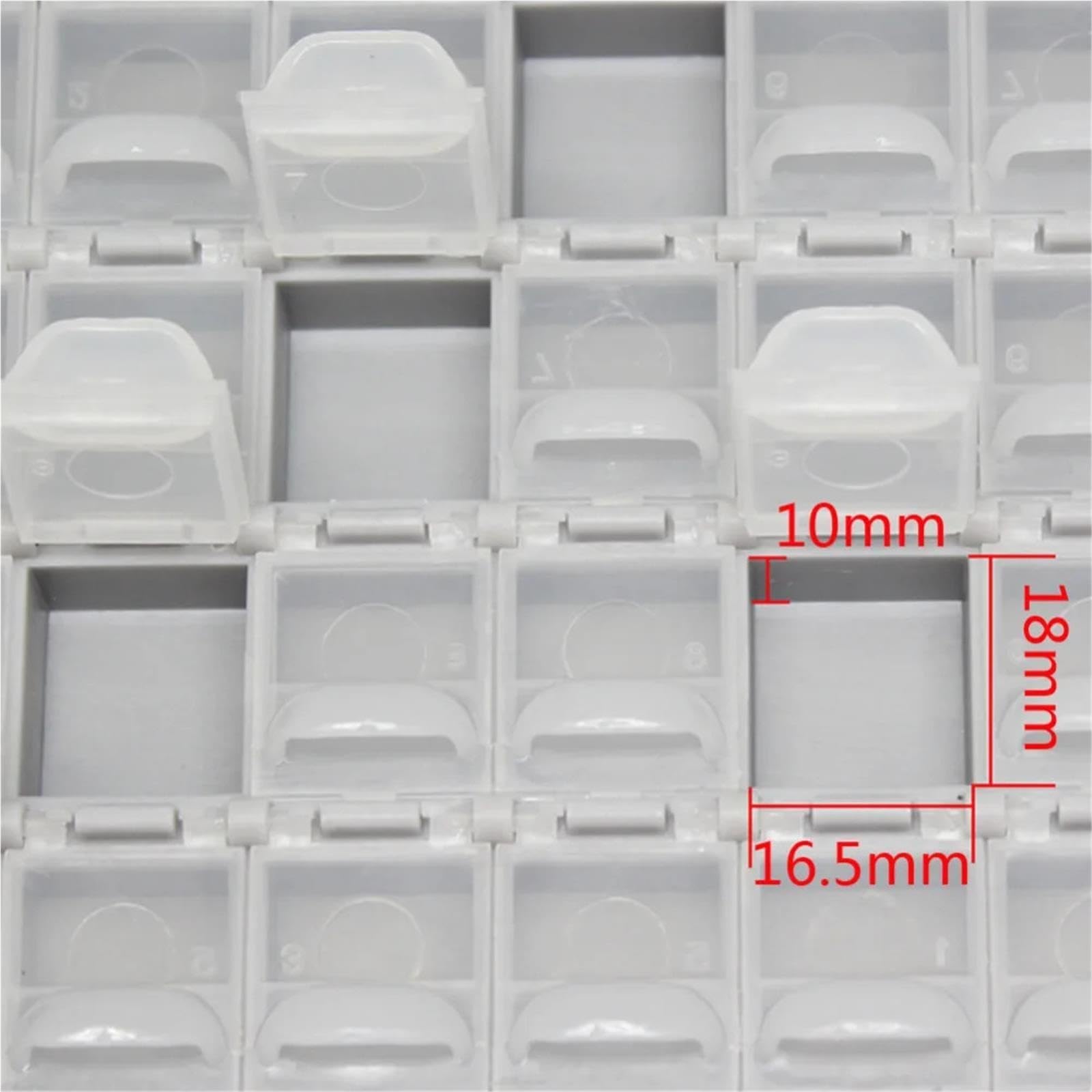 Scatola Di Immagazzinaggio Condensatori Resistore SMT 6 Pezzi