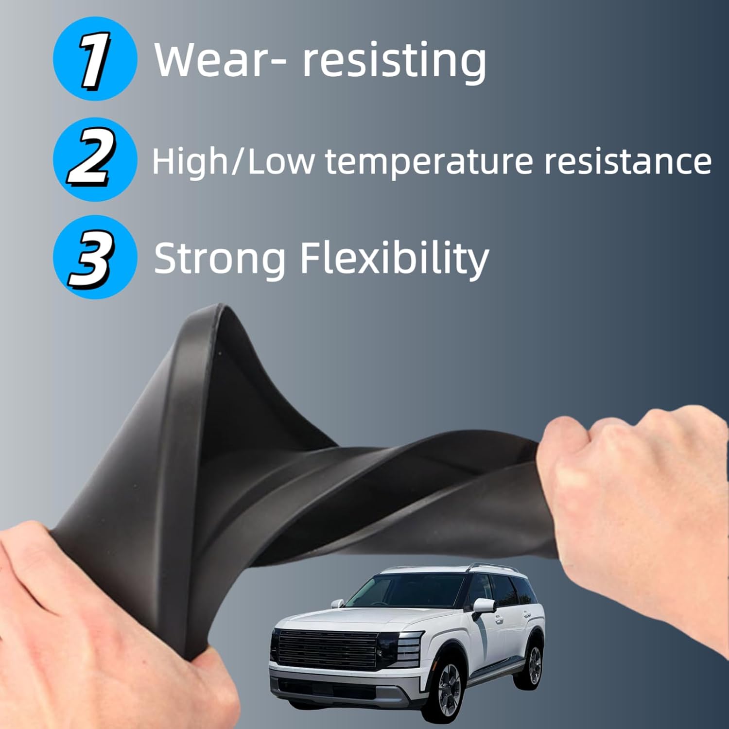 Mud Flaps Splash Guards for Hyundai Palisade 2026 Custom Fit All Weather Exterior Accessories Not Fit XRT Pro Calligraphy