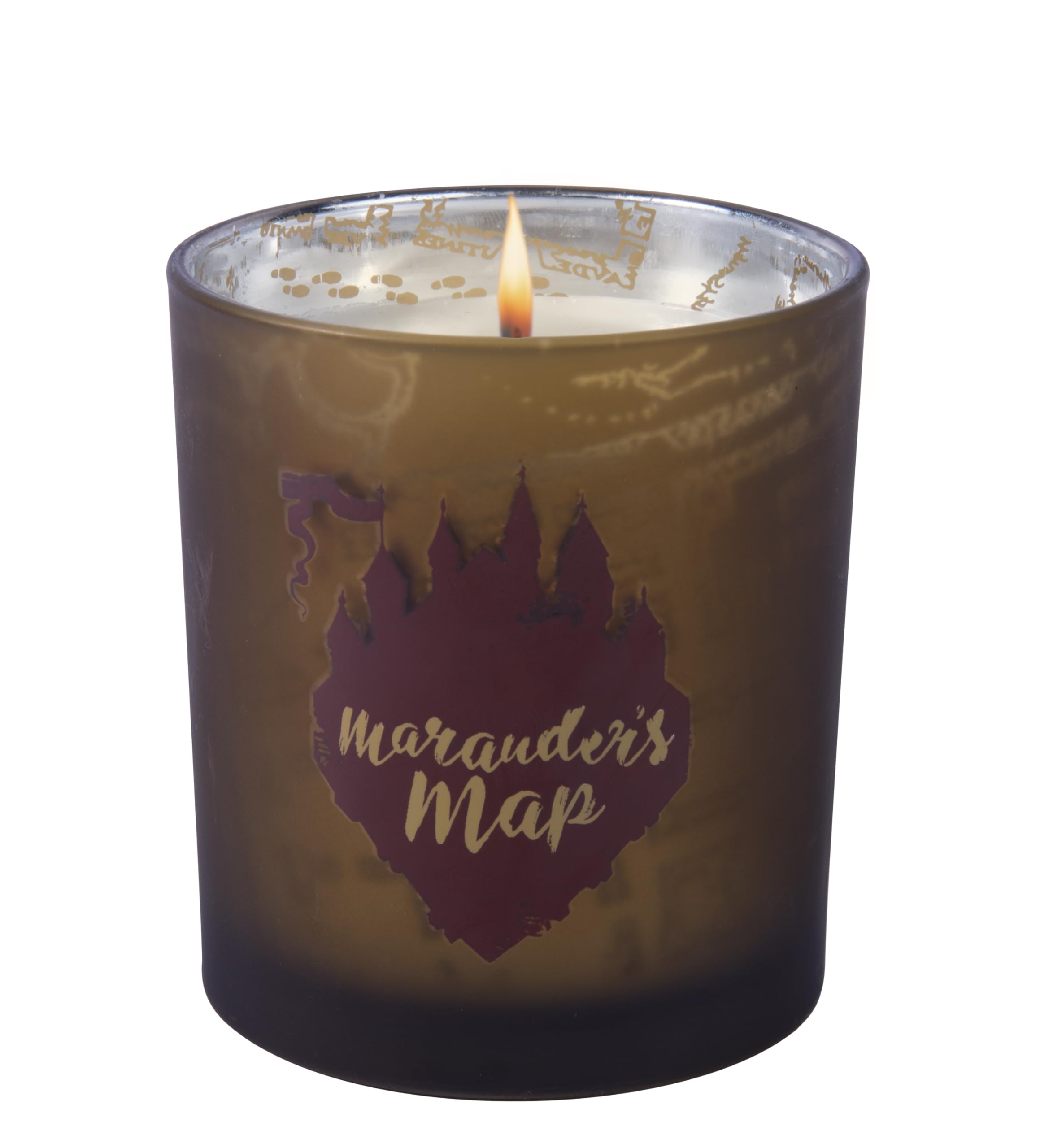 Hp:Marauder'S Map Glass Candle