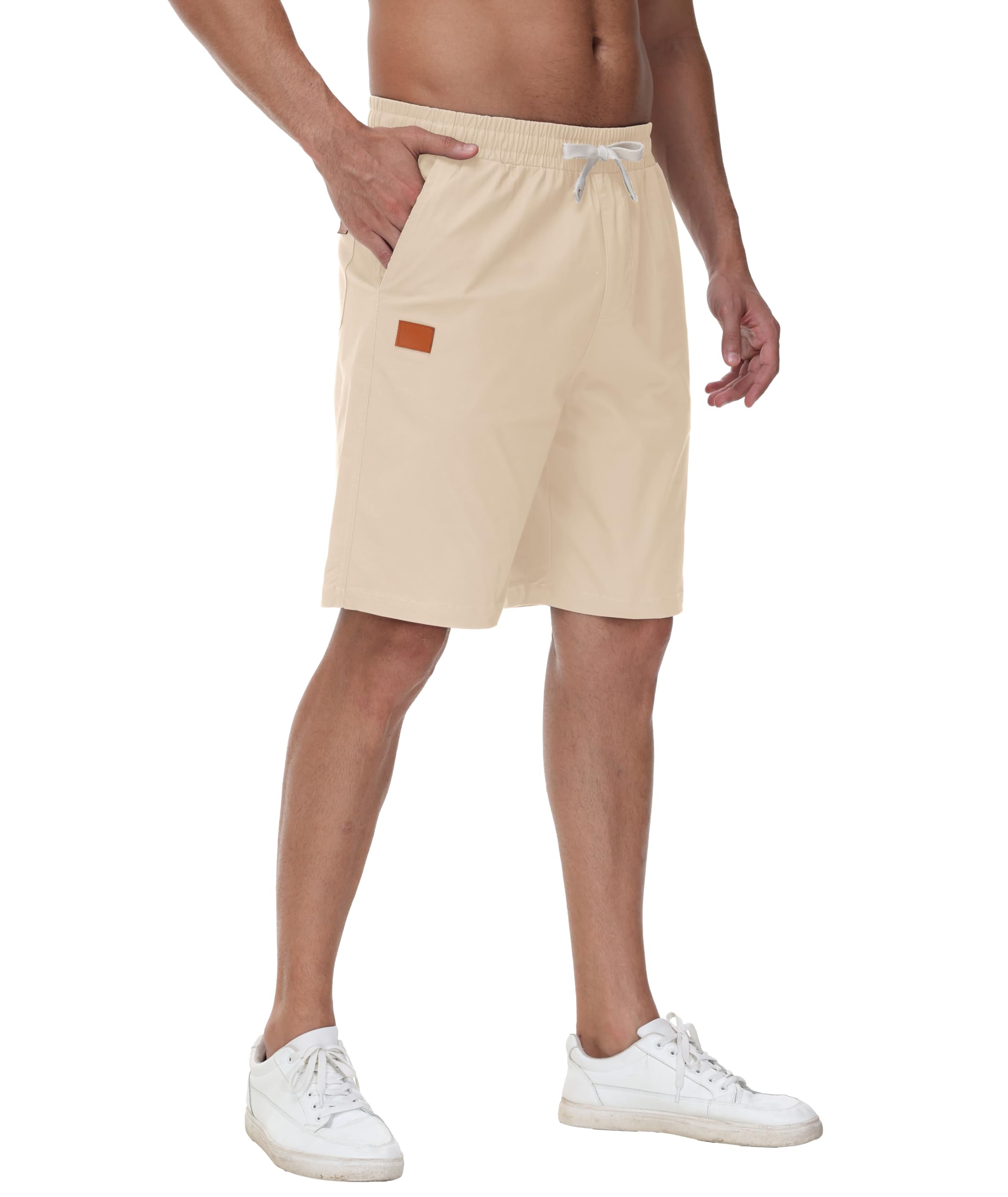 Djtnzdm Pantaloncini Uomo Estivi Bermuda Uomo Cargo Shorts Cotone Uomo Pantalone Corto con Tasche