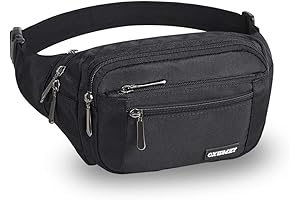 CXWMZY Waterproof Fanny Pack Large for Women & Men